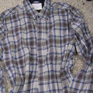 Weatherproof vintage plaid button down shirt XXl
